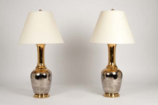 AP Alex Table Lamps in Mixed Luster