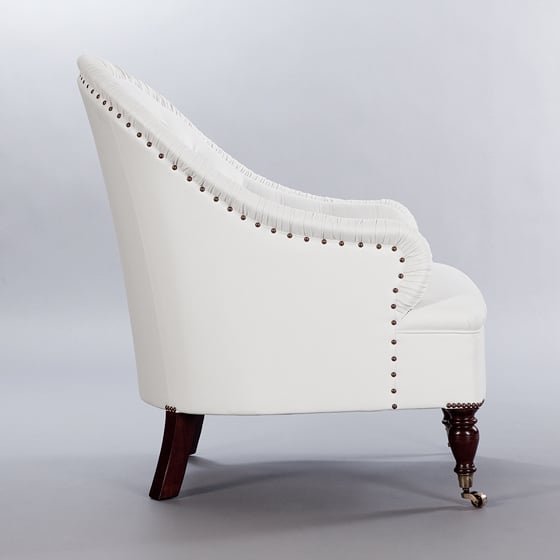 Markham Chair. Monica James & Co. Miami Design District, South Florida. Local nation wide delivery.