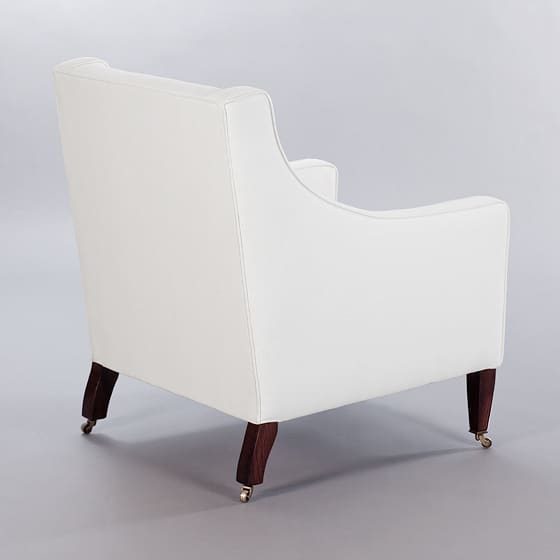 Georgian Chair with Seat Cushion. Monica James & Co. Miami Design District, South Florida. Local nation wide delivery.