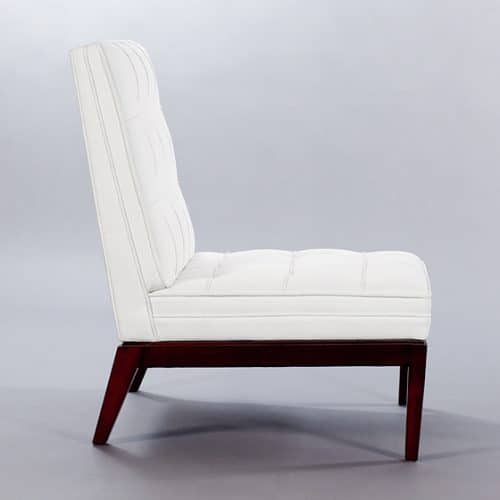 Norris Chair (Pin Tucked). Monica James & Co. Miami Design District, South Florida. Local nation wide delivery.