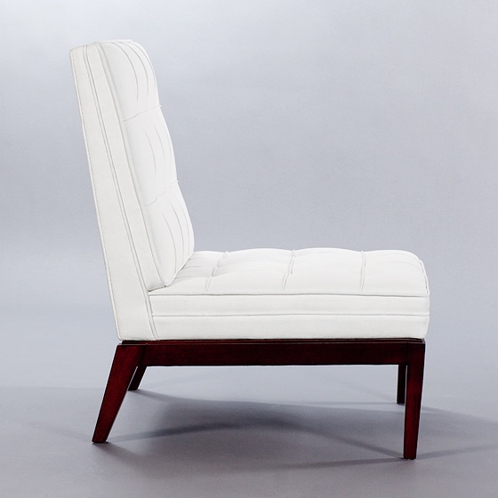 Norris Chair (Pin Tucked). Monica James & Co. Miami Design District, South Florida. Local nation wide delivery.