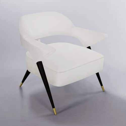 Knightsbridge Chair. Monica James & Co. Miami Design District, South Florida. Local nation wide delivery.