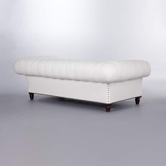 Early Victorian Chesterfield Sofa. Monica James & Co. Miami Design District, South Florida. Local nation wide delivery.