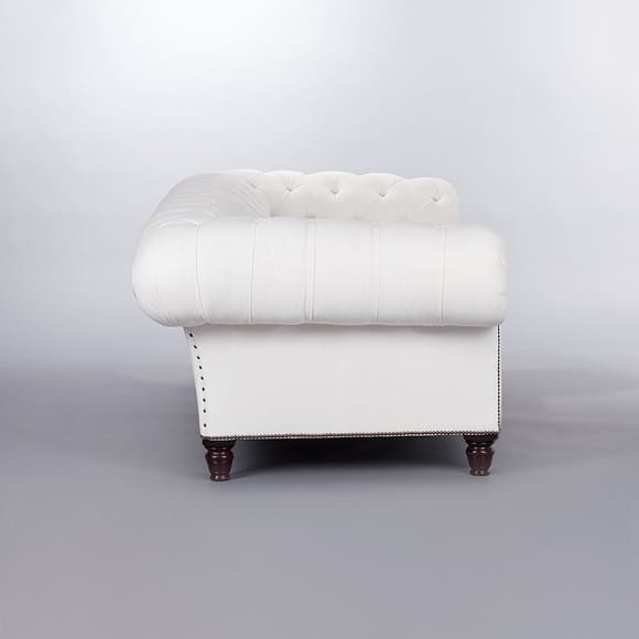 arly Victorian Chesterfield Sofa. Monica James & Co. Miami Design District, South Florida. Local nation wide delivery.