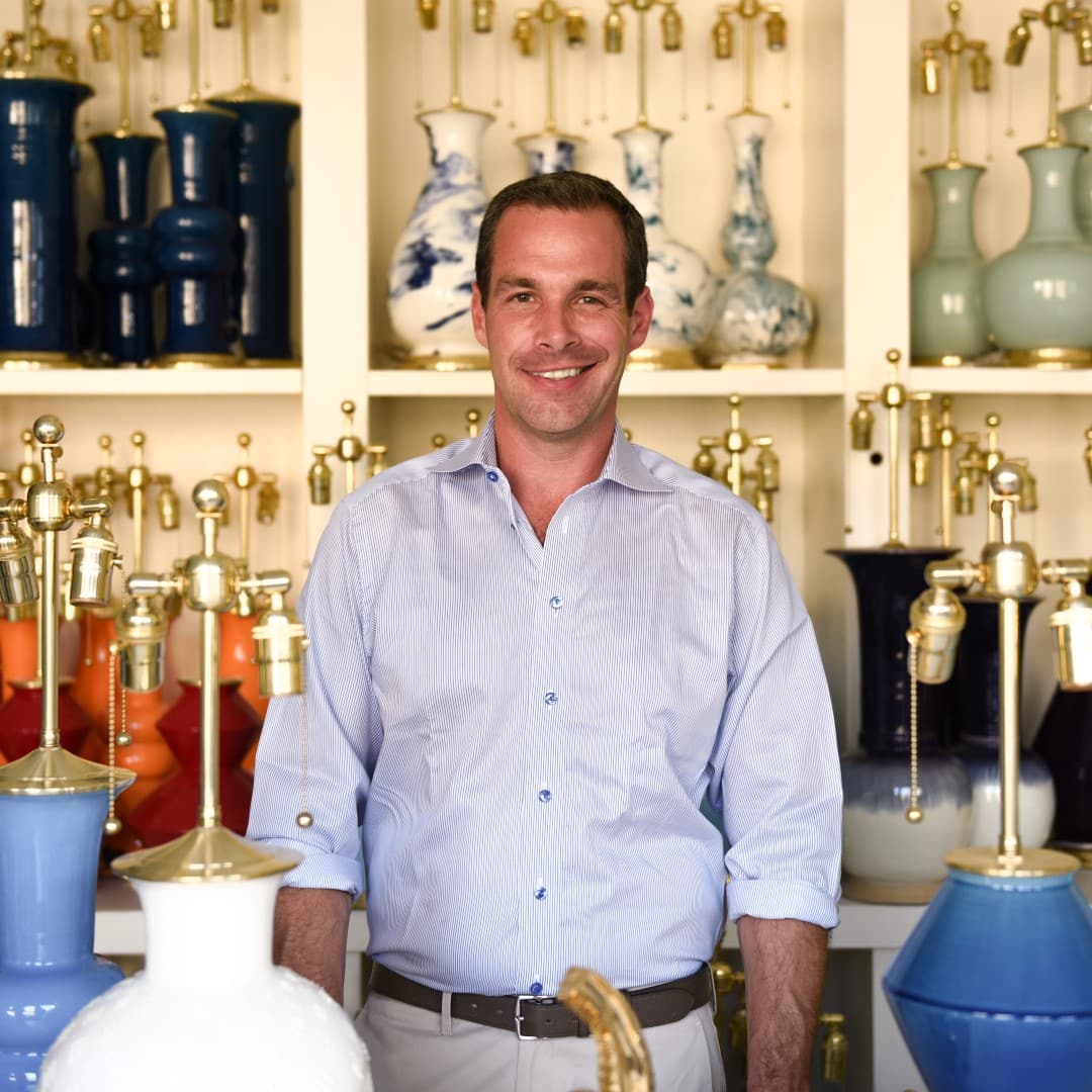 Christopher Spitzmiller - Handmade Ceramic Lamps | Monica James & Co | Miami Design District