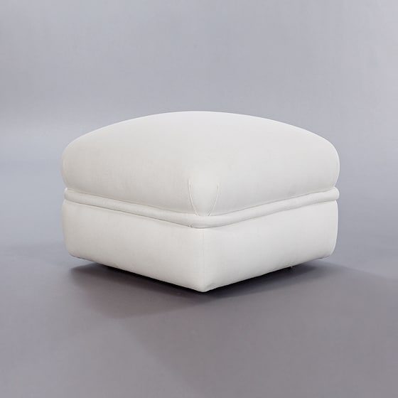 Ottoman Racer. Monica James & Co. Miami Design District, South Florida. Local nation wide delivery.