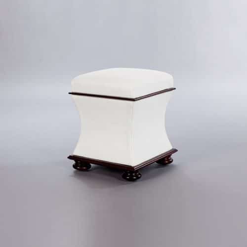 Baby Belville Ottoman. Monica James & Co. Miami Design District, South Florida. Local nation wide delivery.