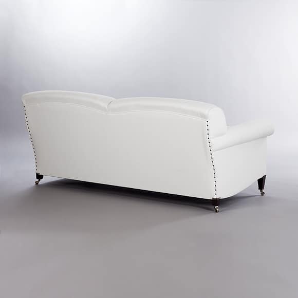 Full Scroll Arm Signature Sofa. Monica James & Co. Miami Design District, South Florida. Local nation wide delivery.