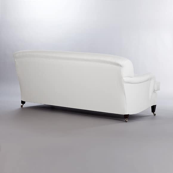 Straight Top Whole Back Signature Arm Sofa. Monica James & Co. Miami Design District, South Florida. Local nation wide delivery.