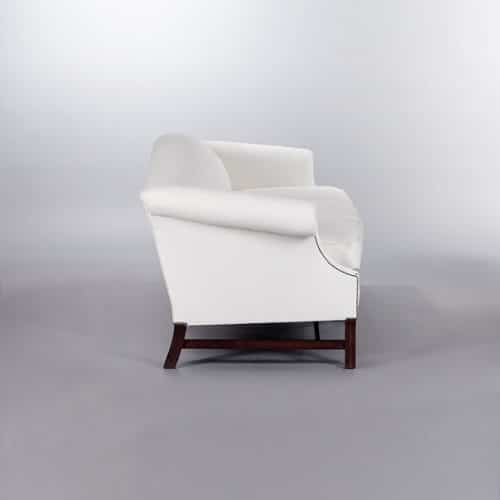 Chippendale with Seat Cushions Sofa. Monica James & Co. Miami Design District, South Florida. Local nation wide delivery.