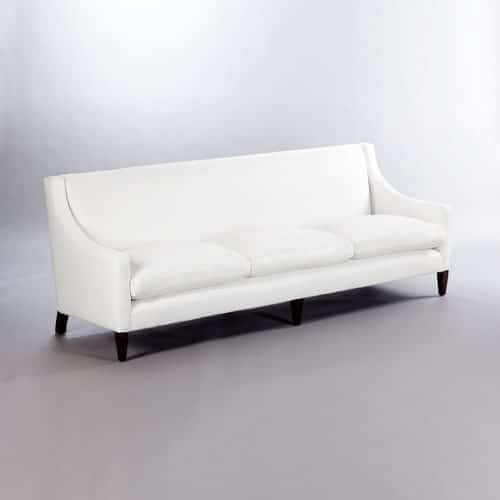 Georgian with Seat Cushions Sofa. Monica James & Co. Miami Design District, South Florida. Local nation wide delivery.