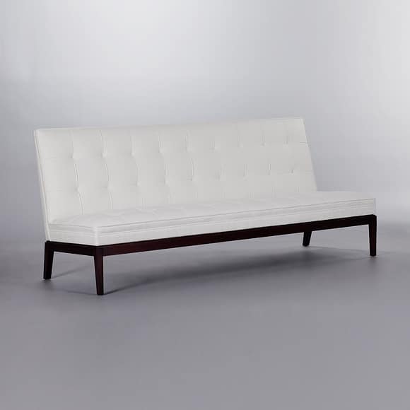 Norris Sofa (Buttoned). Monica James & Co. Miami Design District, South Florida. Local nation wide delivery.