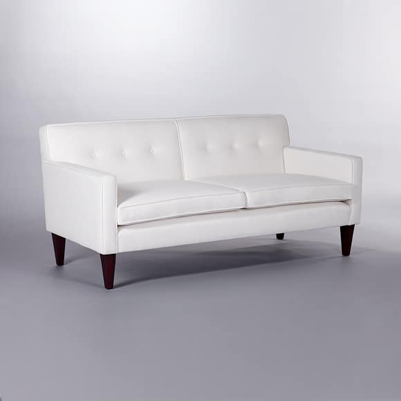 Brompton Fixed Back Full Arm Sofa. Monica James & Co. Miami Design District, South Florida. Local nation wide delivery.
