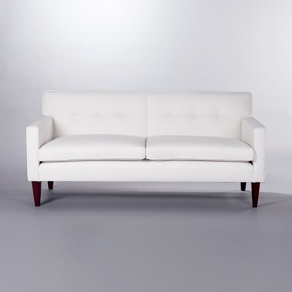 Brompton Fixed Back Full Arm Sofa. Monica James & Co. Miami Design District, South Florida. Local nation wide delivery.