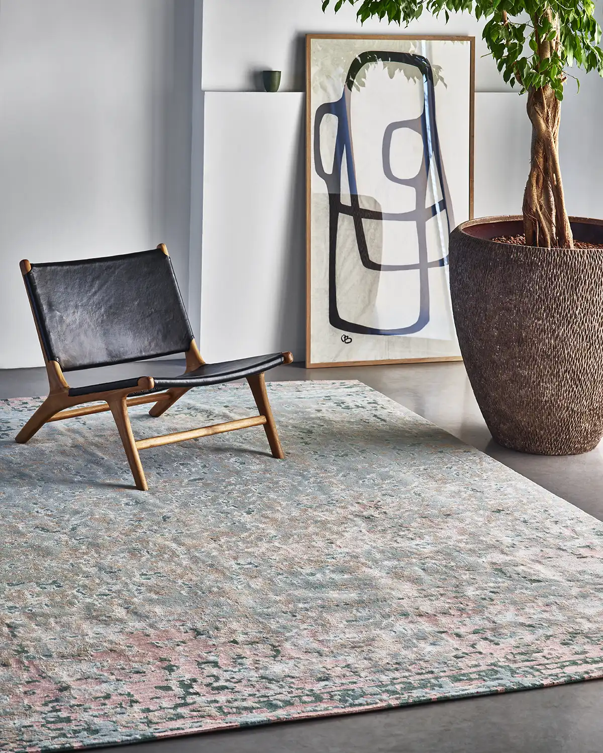 Jennifer Manners - Broken Maze Rug Pelham Design | Monica James & Co | Miami Design District